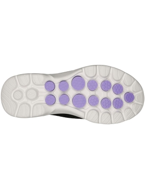 Skechers Women's Slip-ins: GO WALK® 6™ - Fabulous View - Black/Lavender